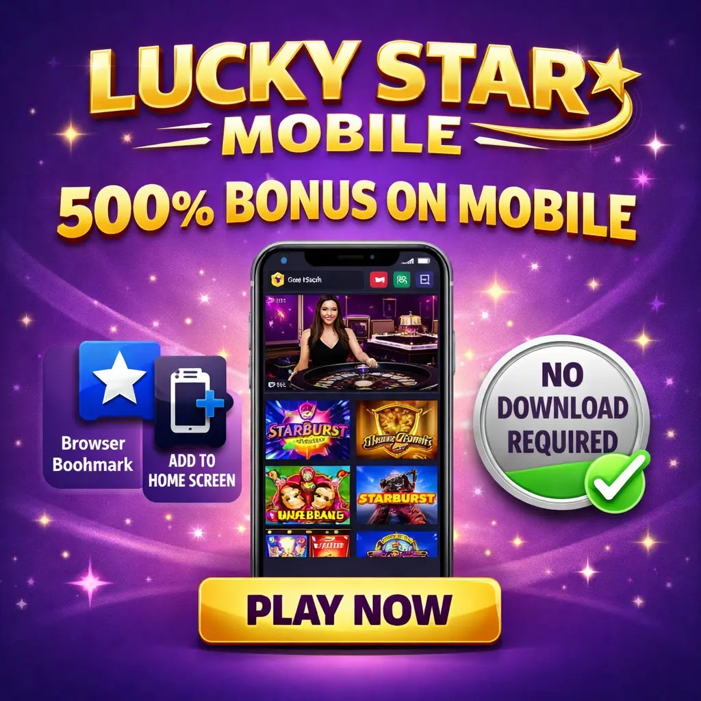 Lucky Star Mobile - play casino without app download